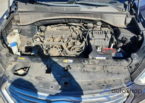 2018 Hyundai Santa Fe Se from USA, damaged, VIN KM8SN4HF3JU283090